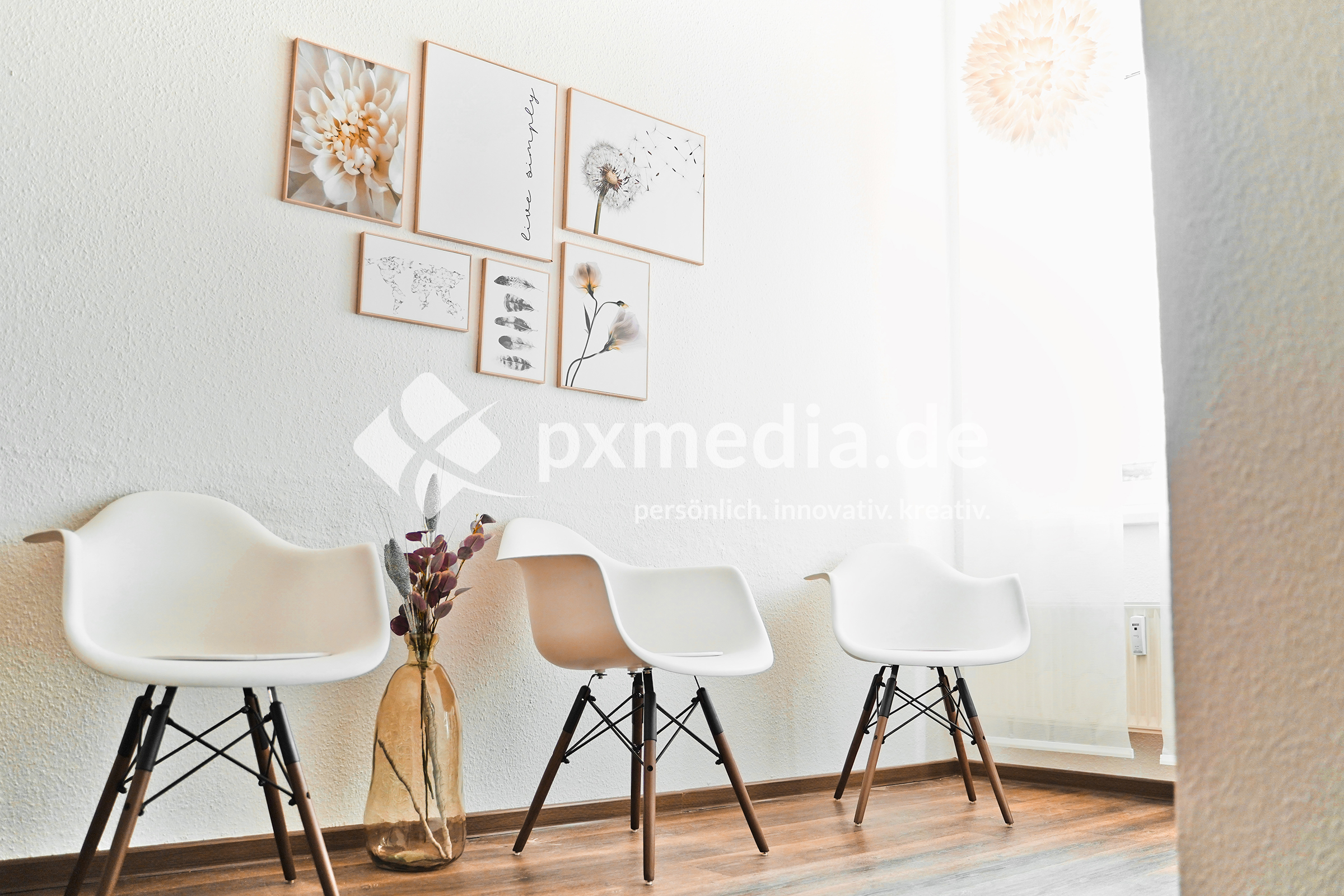 Fotoshooting in einer Hautarztpraxis — Fotografie