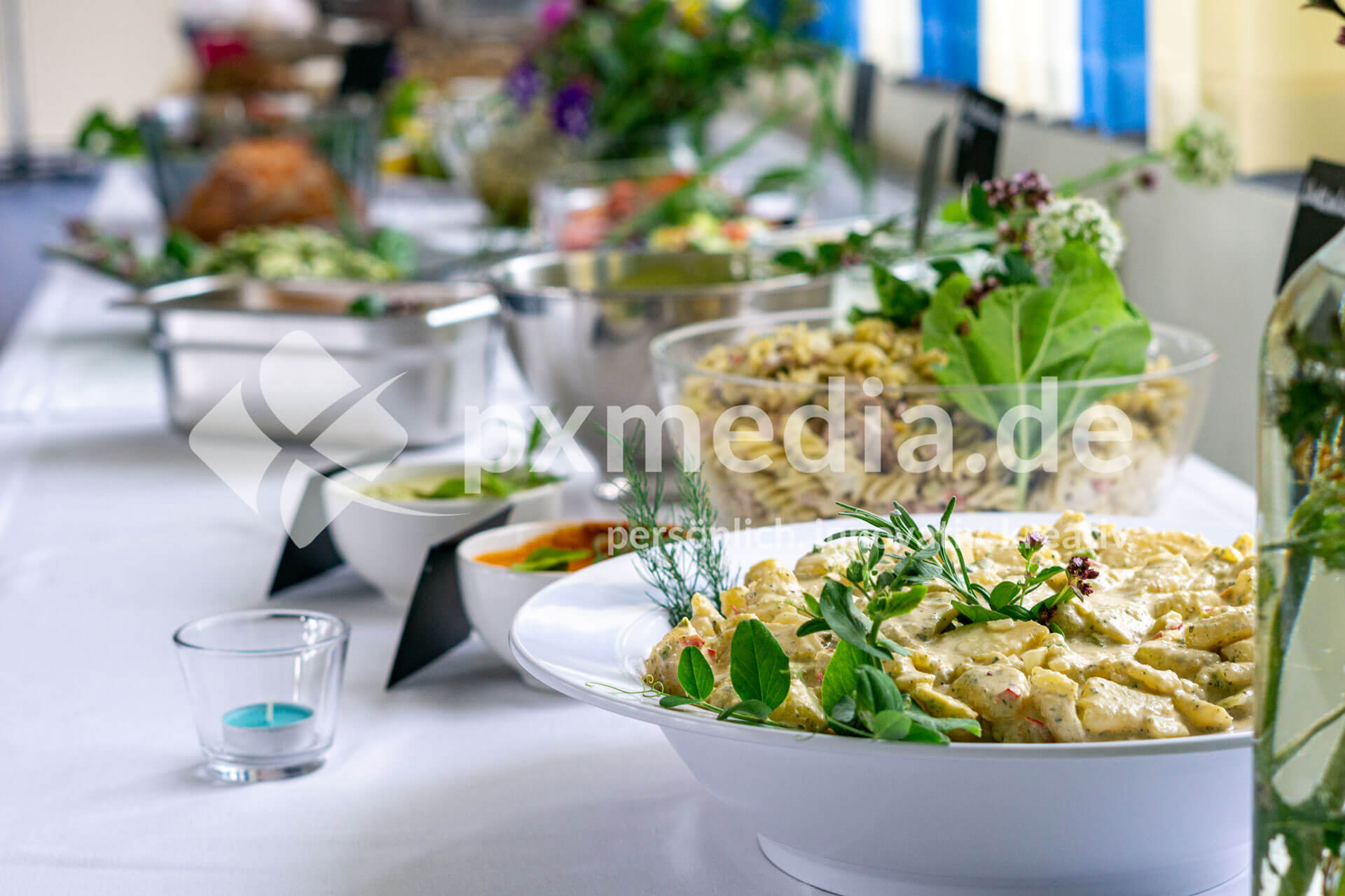 Fotoshooting für einen Partyservice — Fotografie