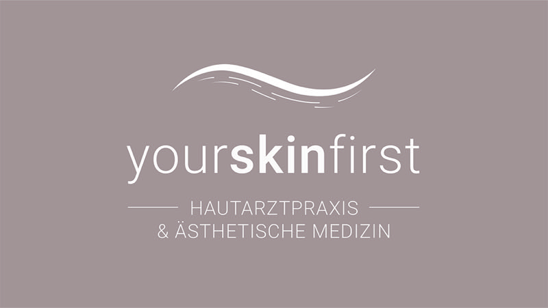 Logogestaltung für eine Hautarztpraxis