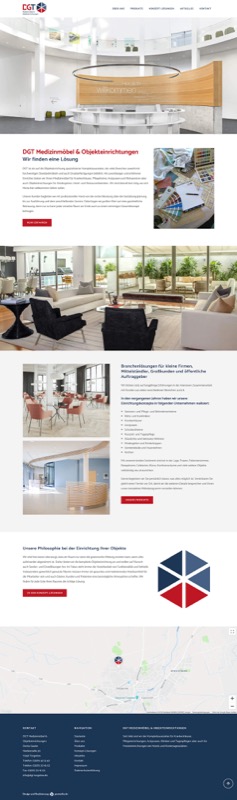 Webdesign im Bereich Raumausstattung